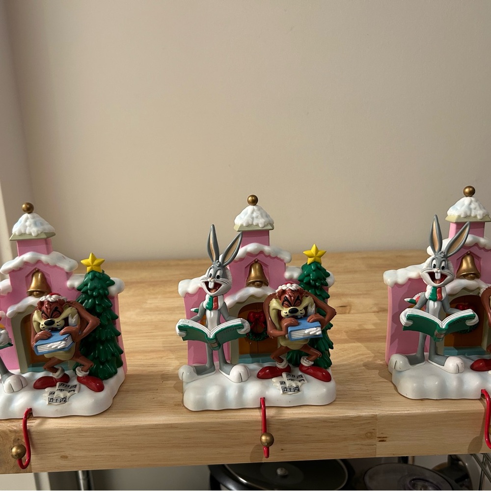 VTG, Looney Tunes, Bugs Bunny & Tasmanian Devil, Christmas Stocking Hanger, 96